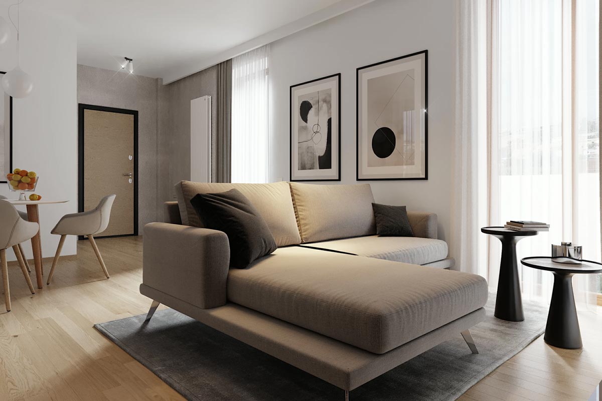 Comment aménager un salon rectangulaire