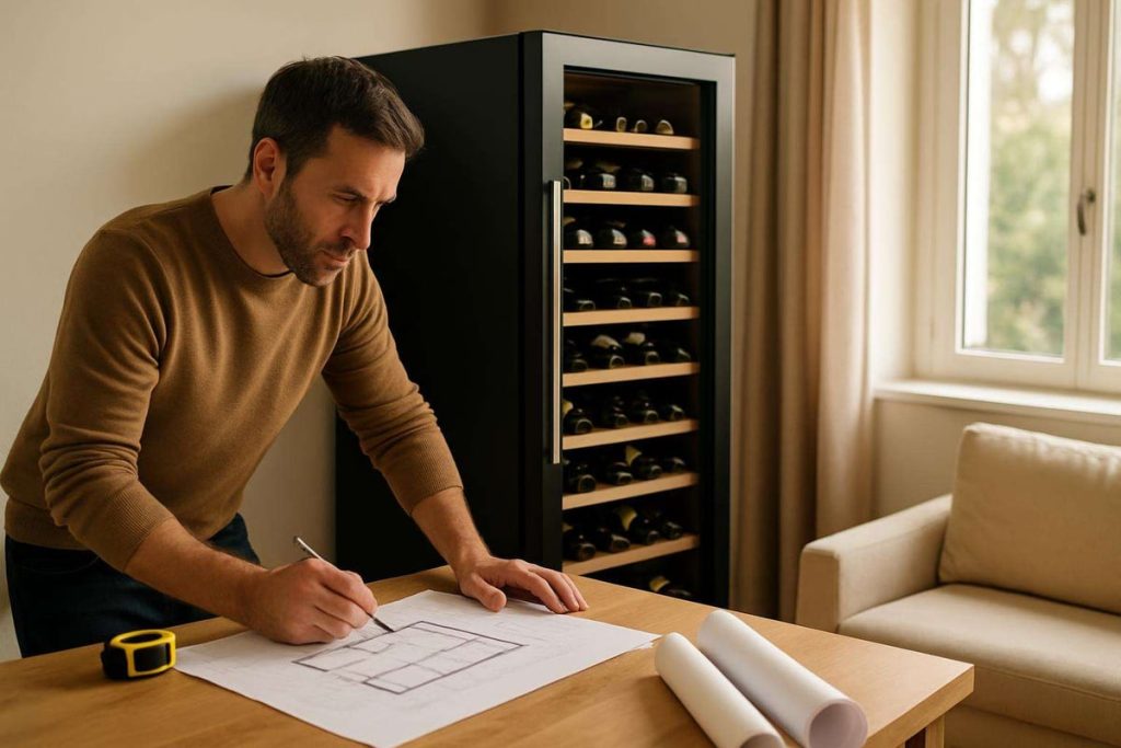 1. Choisir l’emplacement et les dimensions idéales pour votre cave à vin