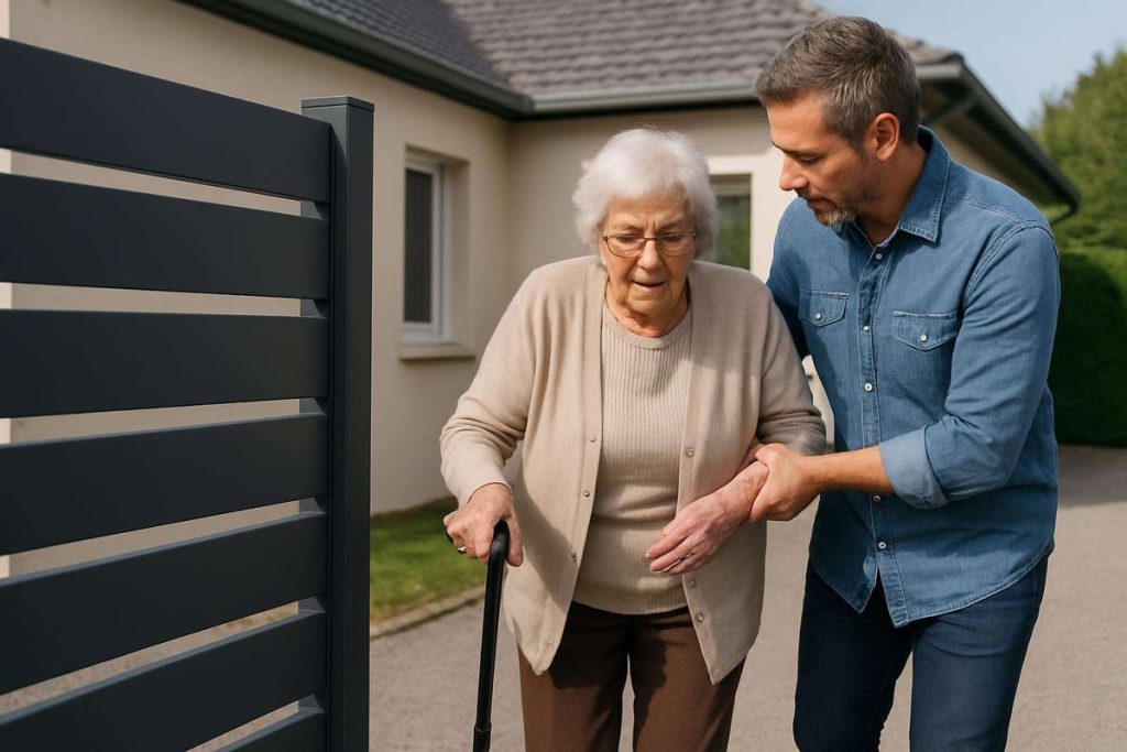 1. Les avantages spécifiques de la clôture aluminium pour sécuriser le domicile des seniors