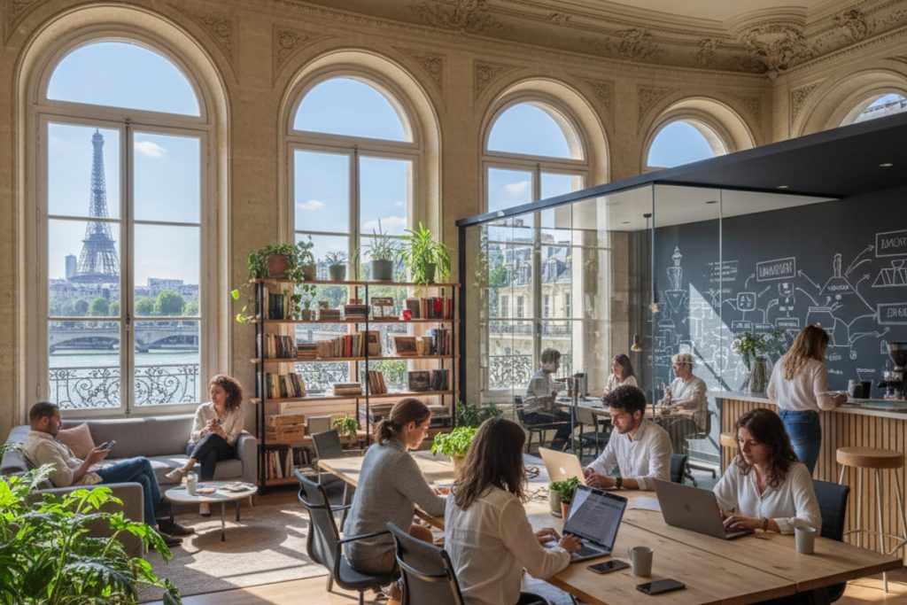 Adresses inspirantes pour travailler à Paris : une sélection de lieux iconiques