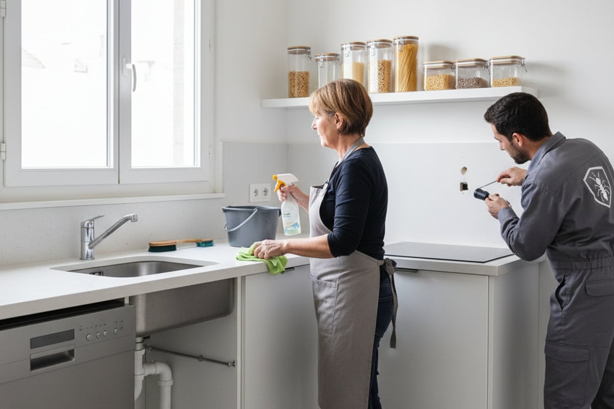 Comment optimiser le résultat du traitement professionnel contre les cafards ?