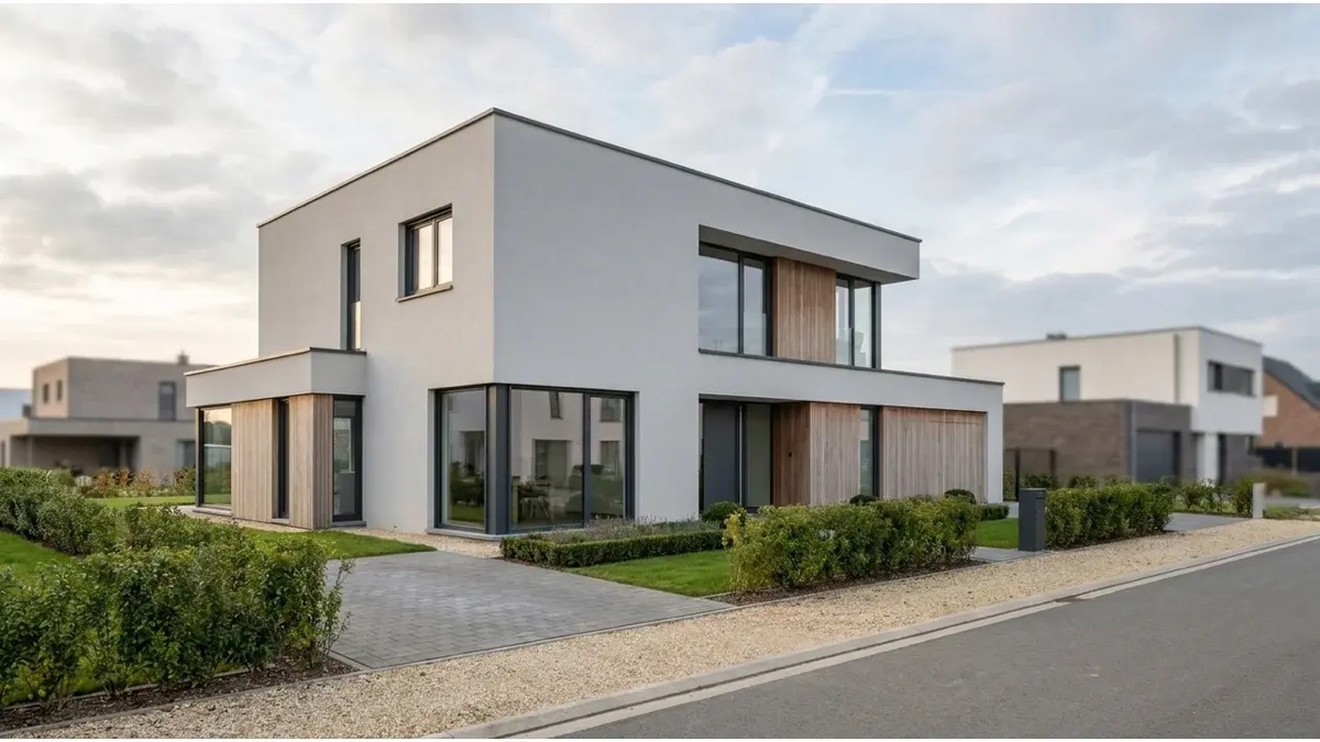 Maison individuelle contemporaine neuve
